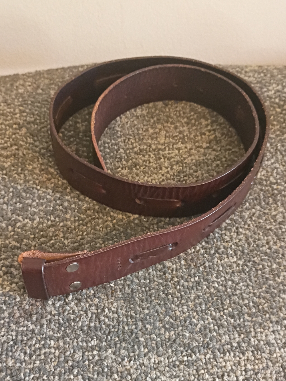 Women's Brown Leather Strap Replacement Belt
